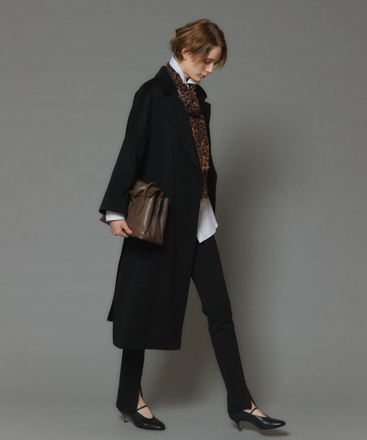 allureville カシミヤビーバーコート ブラック (95)