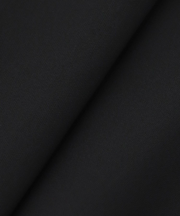 allureville ダンガリーバンドカラーシャツ ブラック (95)