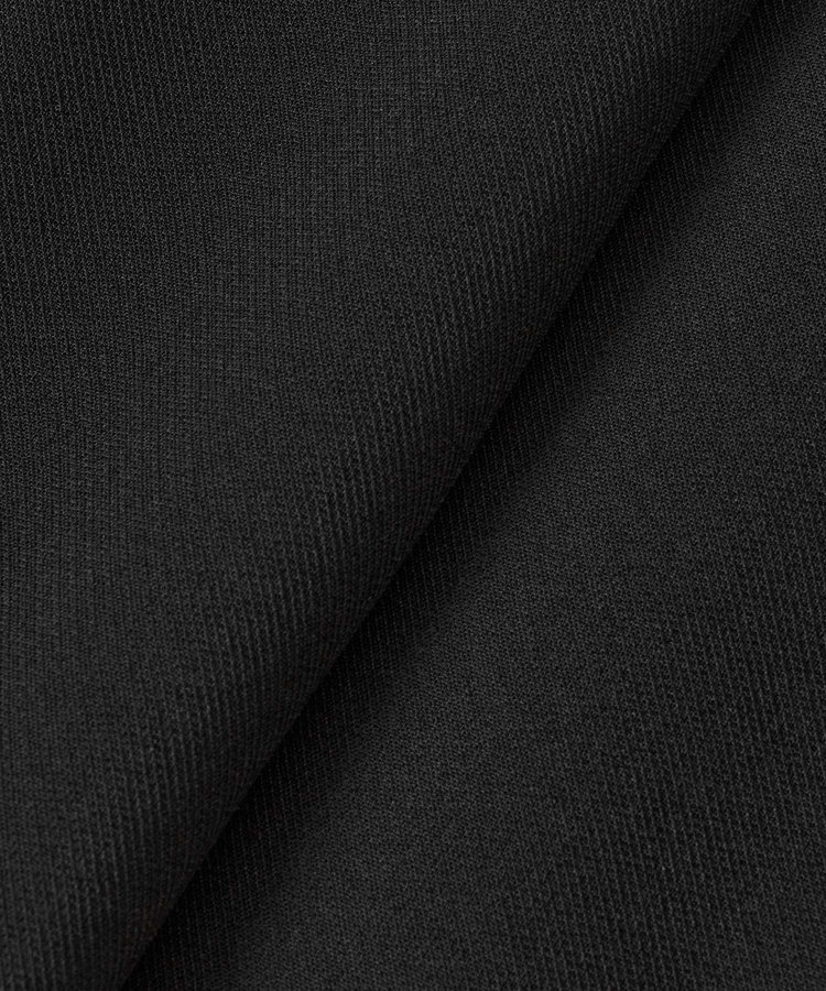 allureville サイドスリットテーパードパンツ ブラック (95)