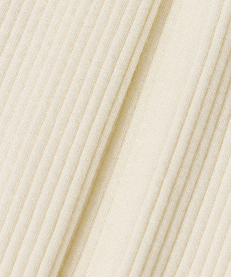 allureville タフタバルーンスリーブコンビプルオーバー オフホワイト (02)