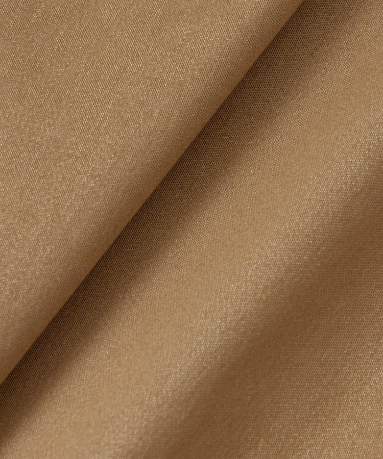 LOULOU WILLOUGHBY 【LOULOU WILLOUGHBY】シャンブレー半袖ジャケット キャメル (84)