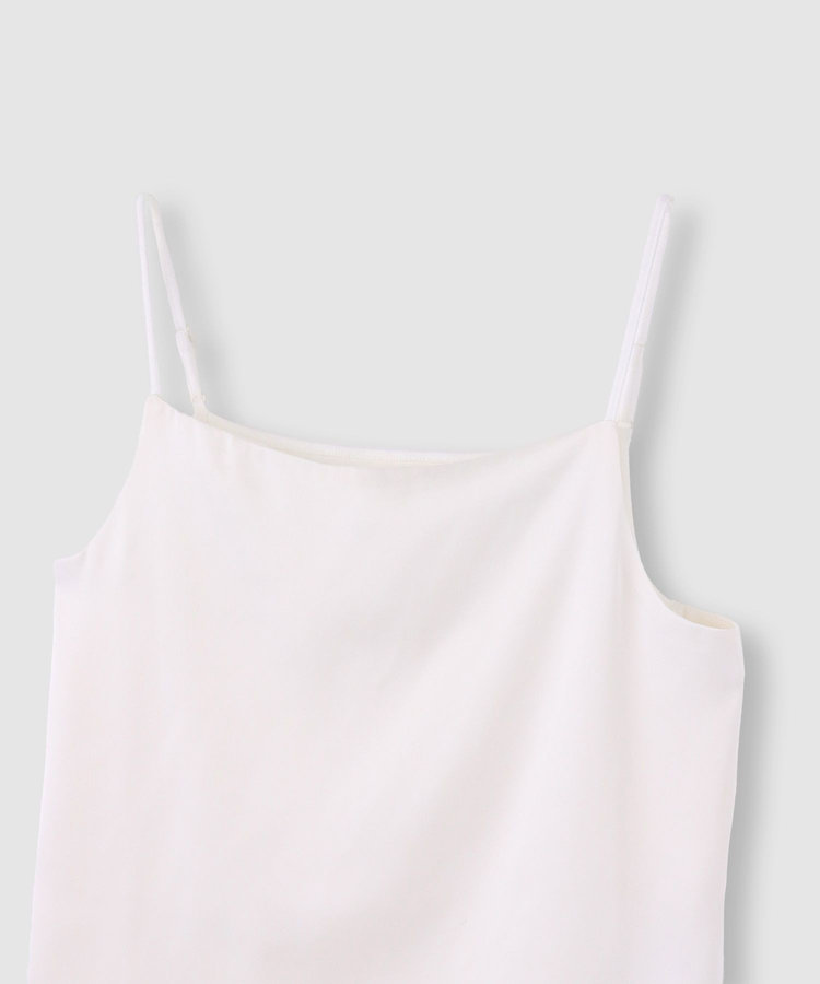 LOULOU WILLOUGHBY ◇ 【LOULOU WILLOUGHBY】サテンキャミソール ホワイト (01)