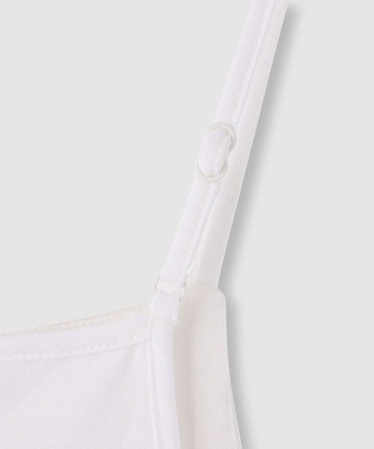 LOULOU WILLOUGHBY ◇ 【LOULOU WILLOUGHBY】サテンキャミソール ホワイト (01)