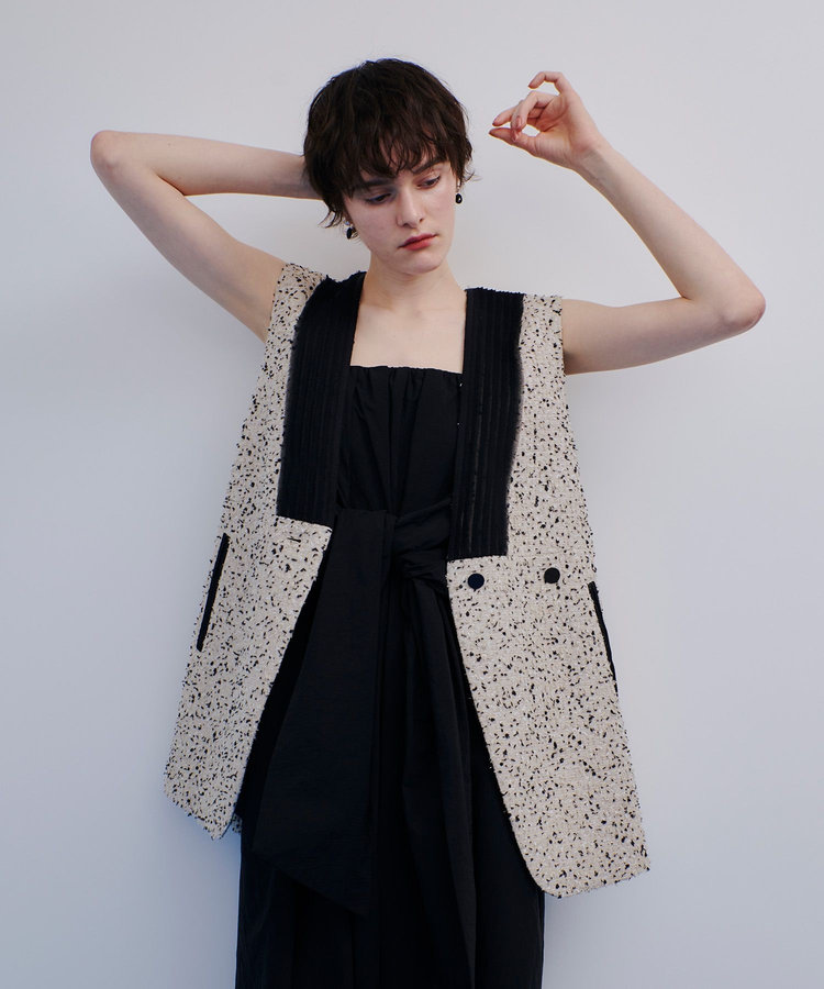 buying 【DOMELLE(ドメル)】 LINTON NATURAL VEST ベージュ系 (19)