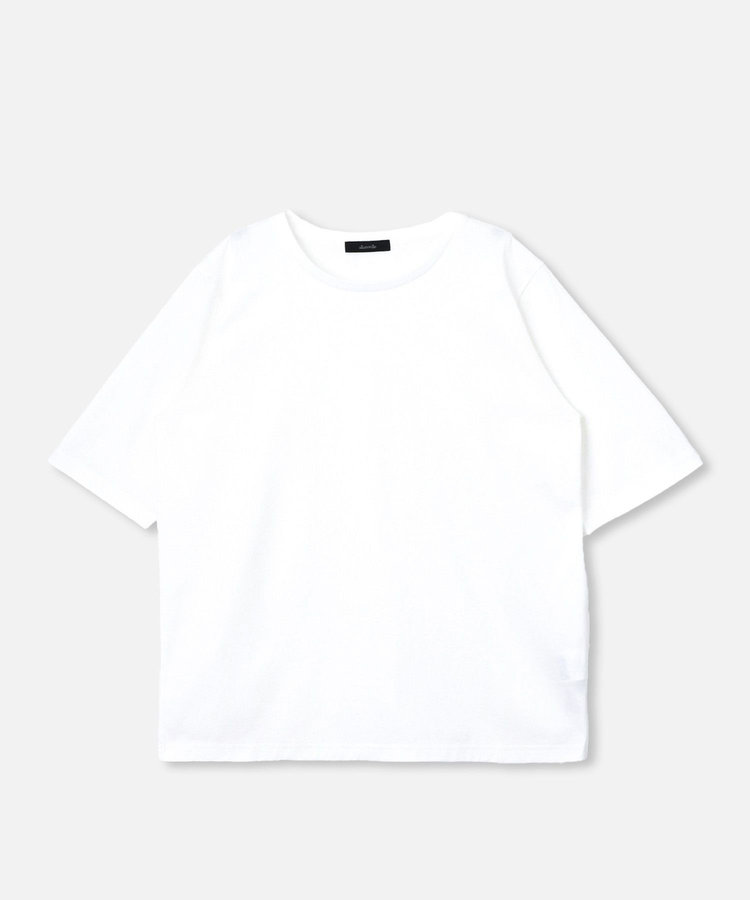 allureville トップ albacieloロゴtシャツ tシャツ カットソー 2 ブラック