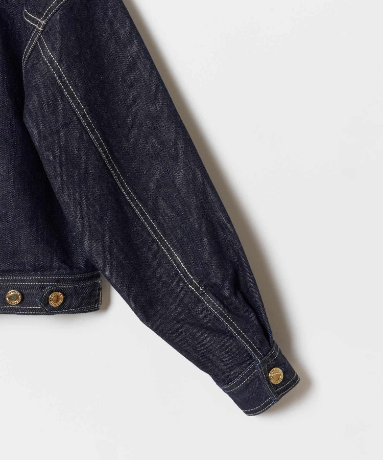 LOULOU WILLOUGHBY 【LOULOU WILLOUGHBY】デニムパフィブルゾン インディゴ (66)