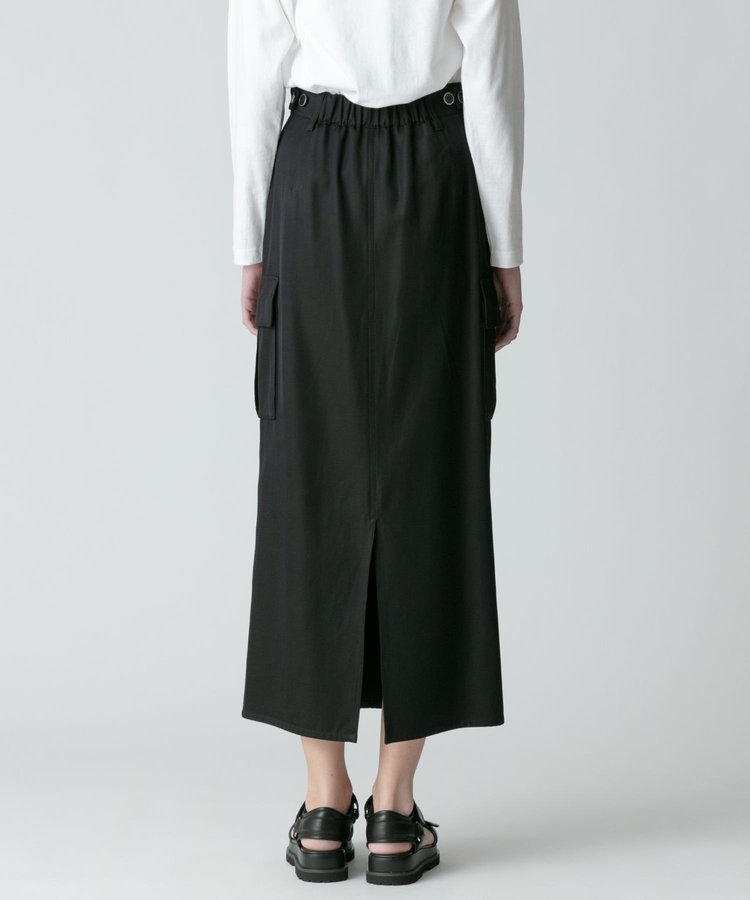 allureville バルキーチノカーゴスカート ブラック (95)
