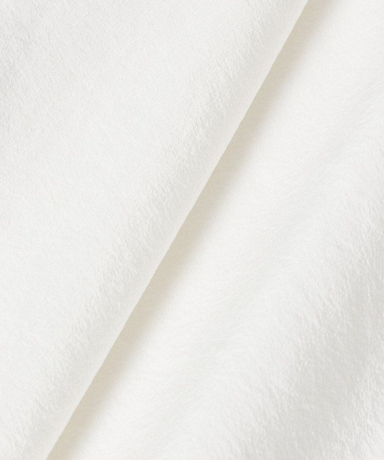 allureville オーガンジー切替フレアスカート アイボリー (04)