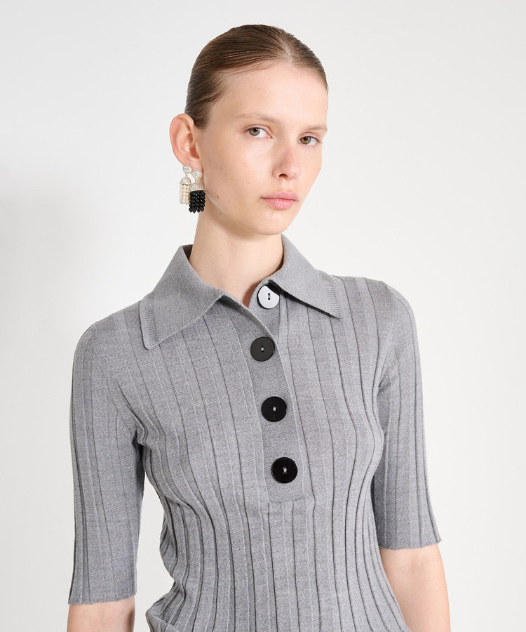 NACKIYE(ナキエ)】 SUGARMAN KNIT POLO|allureville OFFICIAL SITE