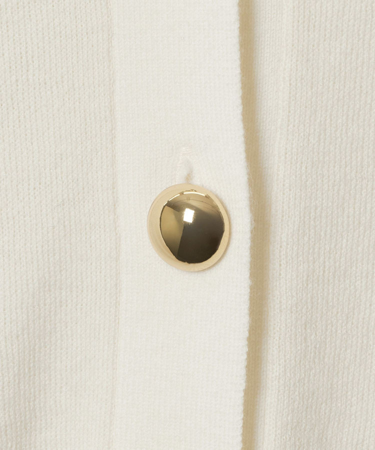 allureville ウールスムースカーディガン オフホワイト (02)