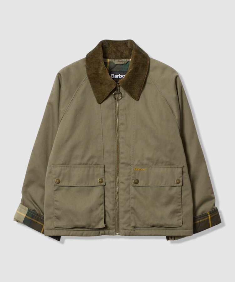 buying 【BARBOUR(バブアー)】 WINNIE CASUAL JKT カーキ (76)