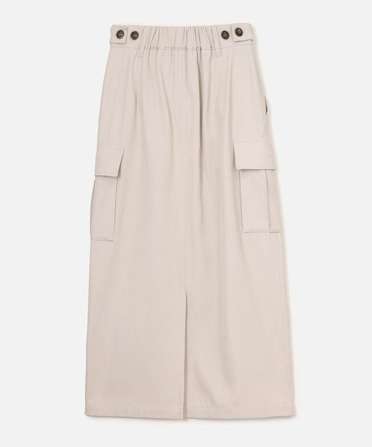allureville バルキーチノカーゴスカート ベージュ (11)