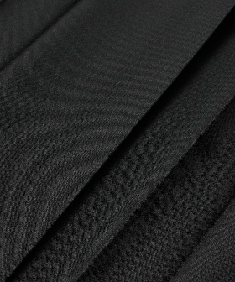 allureville 【allureville×otona MUSE】TRトロサイドスリットプリーツワンピース ブラック (95)