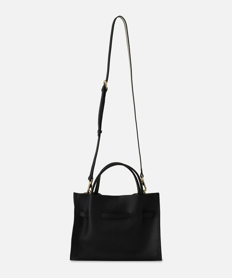 buying 【VIOLAd'ORO (ヴィオラドーロ) 】TREROレザーミニトートバッグ ブラック (95)