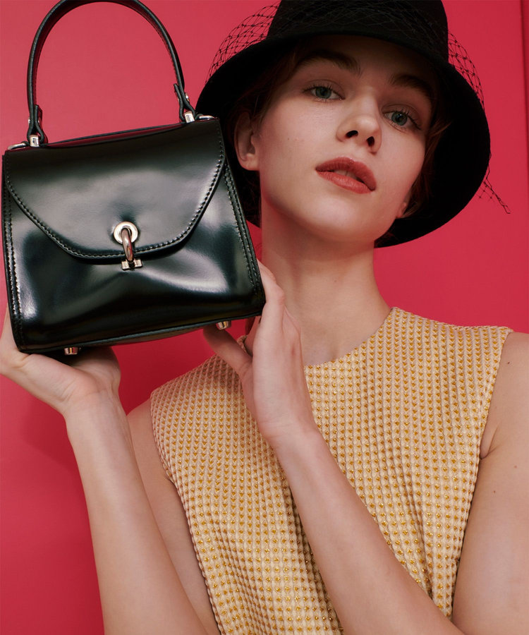 LOULOU WILLOUGHBY 【LOULOU WILLOUGHBY】スパークルジャガードノースリーブワンピース イエロー (21)