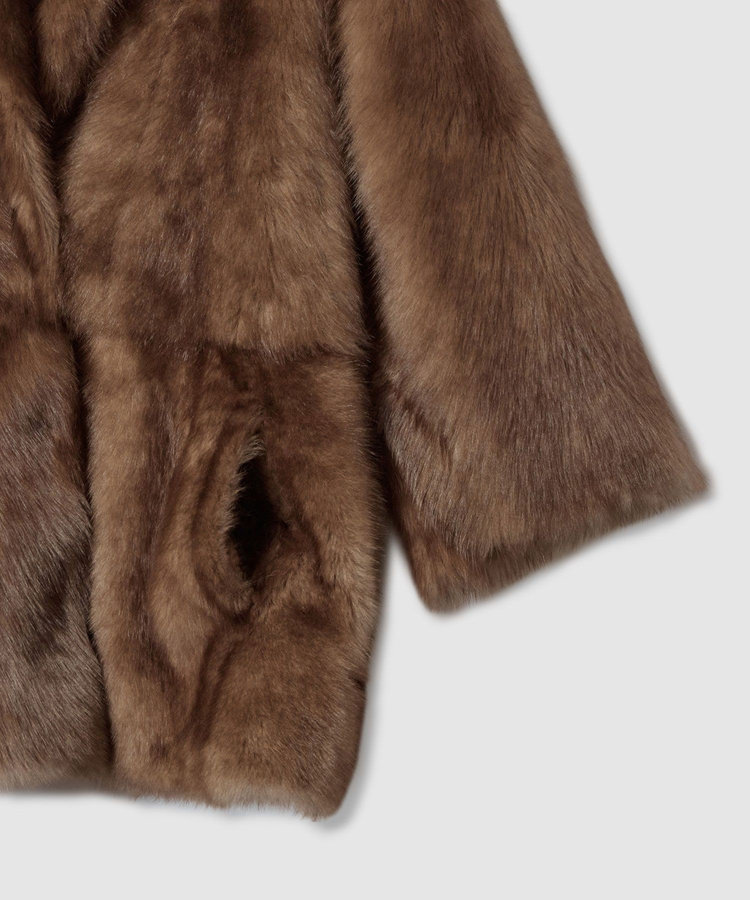 buying 【CARUS(カルス)】 MOUTON JACKET ブラウン (81)