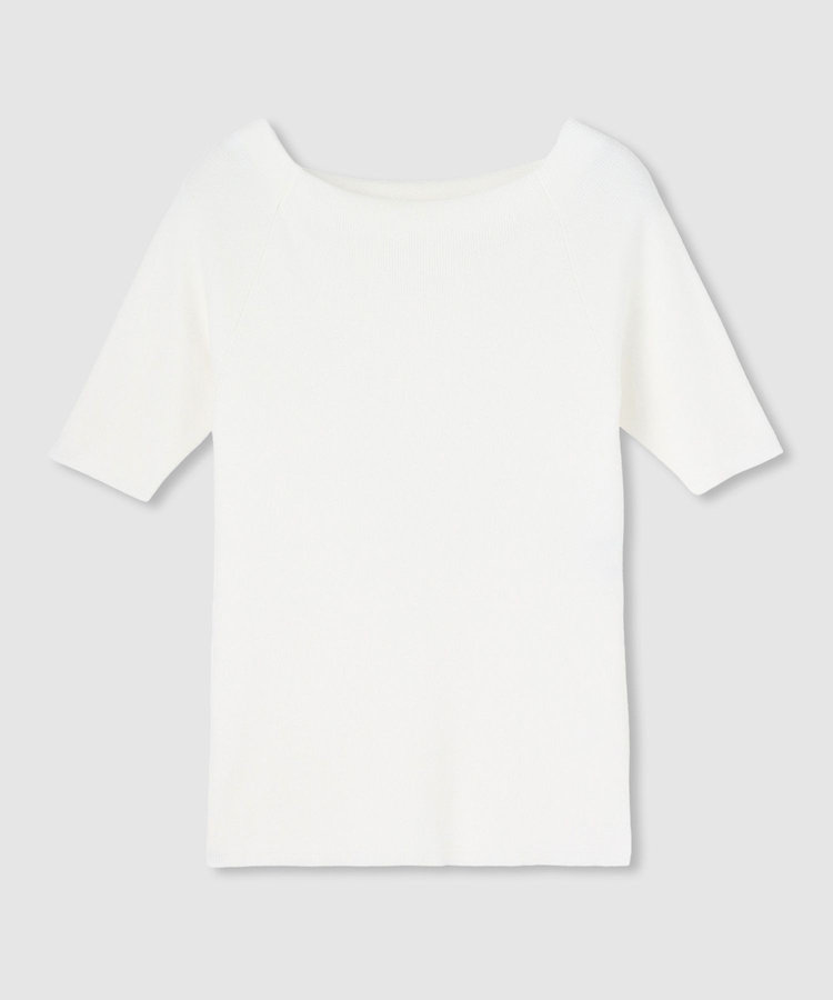 allureville 2WAY ネック5分袖プルオーバー ◇ 2WAY ネック5分袖プルオーバー|allureville OFFICIAL SITE