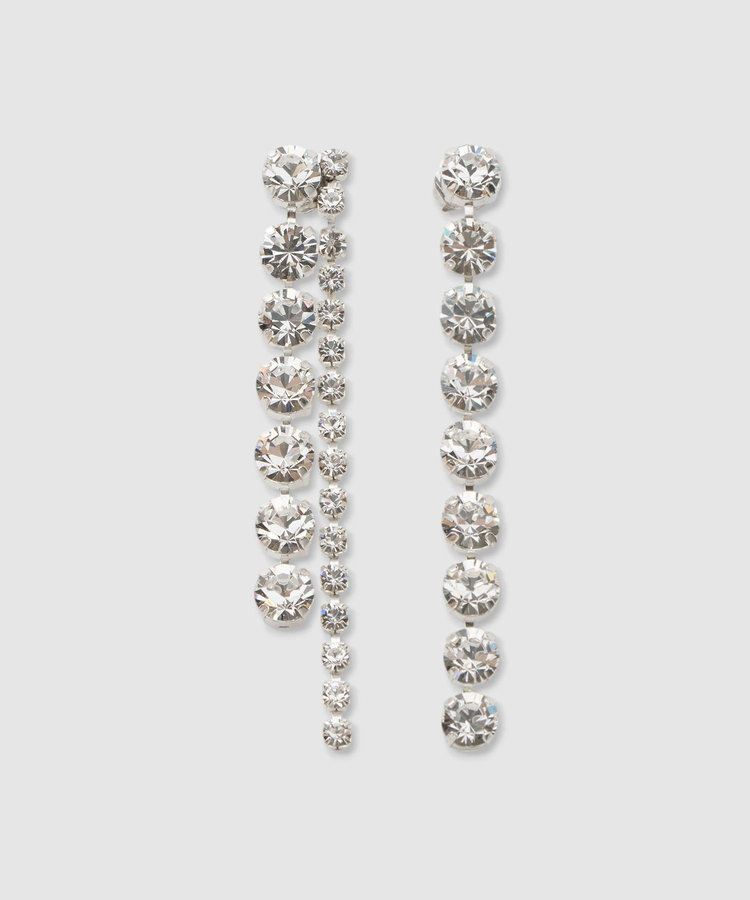 buying 【PERRINE TAVERNITI(ペリーヌ タヴェルニティ)】ALMAアシンメトリーピアス クリア (00)