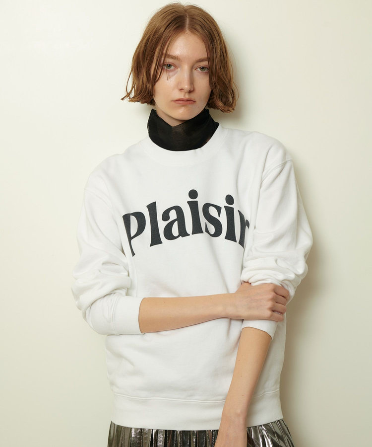 allureville ロゴスウェットプルオーバー オフホワイト (02)