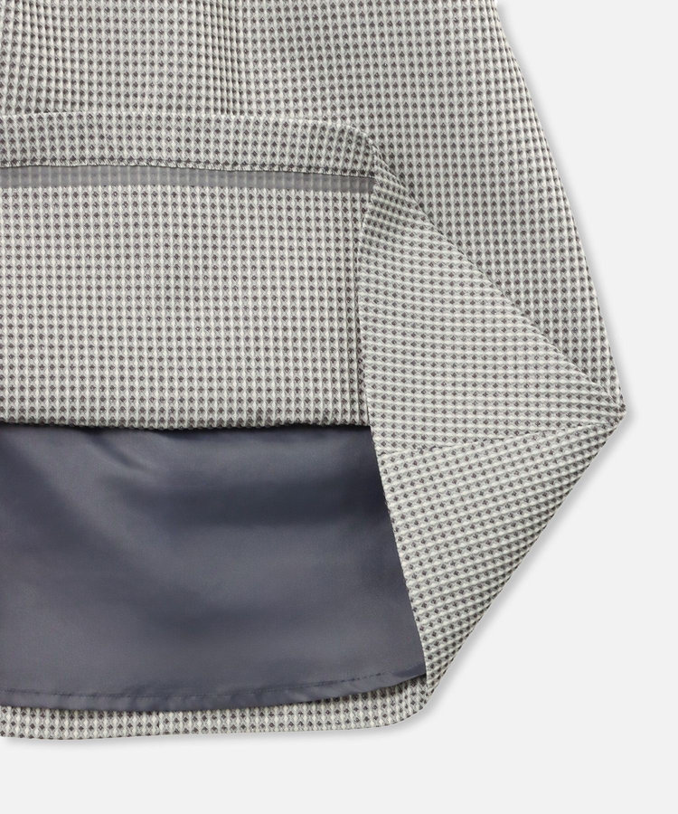 LOULOU WILLOUGHBY 【LOULOU WILLOUGHBY】スパークルジャガードノースリーブワンピース グレー (92)