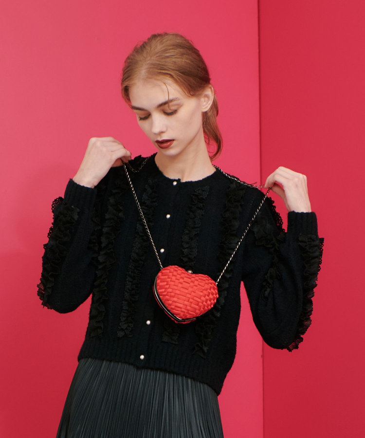 Maria La Rosa(マリア ラ ローザ) 】 HEART MINI BAG|allureville OFFICIAL SITE /  ONLINE SHOP｜アルアバイル オフィシャル サイト