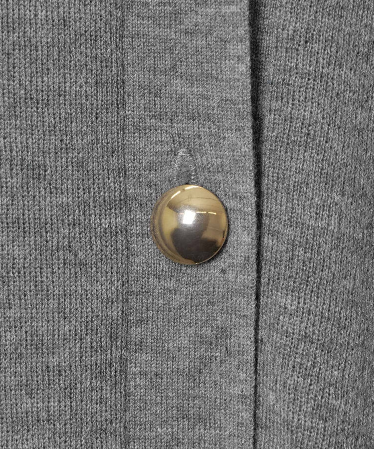 allureville ウールスムースカーディガン グレー (92)