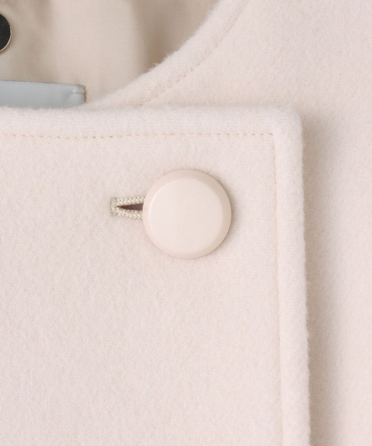 LOULOU WILLOUGHBY 【LOULOU WILLOUGHBY】シャルムビーバーパワショルコート ライトベージュ (12)