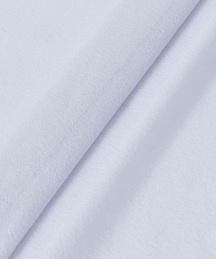 allureville シアーファネルネックプルオーバー ライトブルー (62)