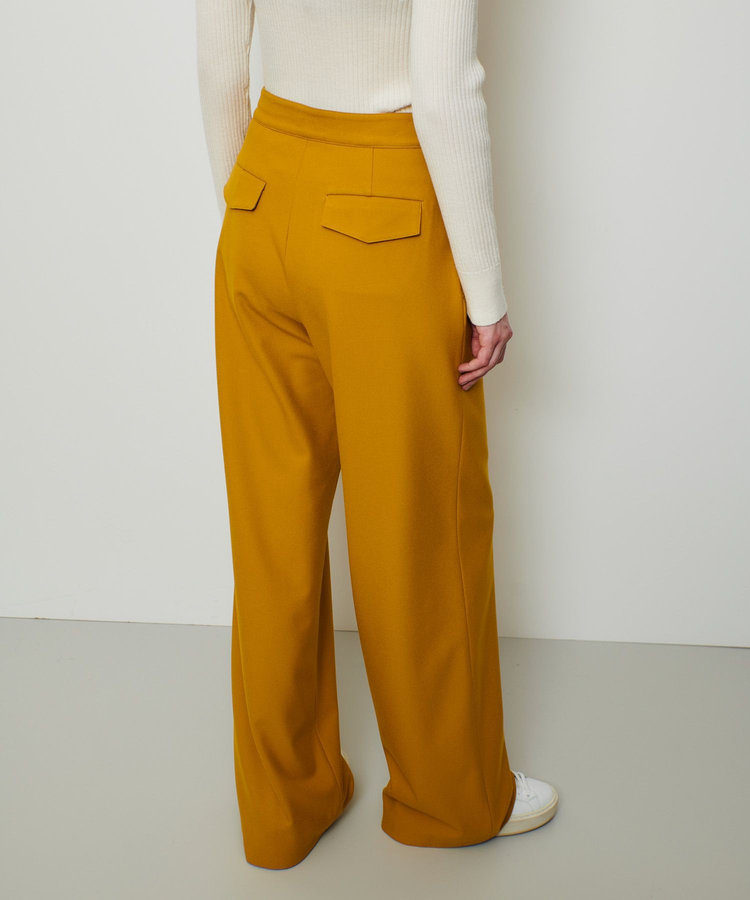 allureville 裏起毛マリンパンツ イエロー (21)