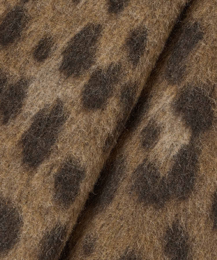 allureville MILIORレオパードコート ブラウン (81)