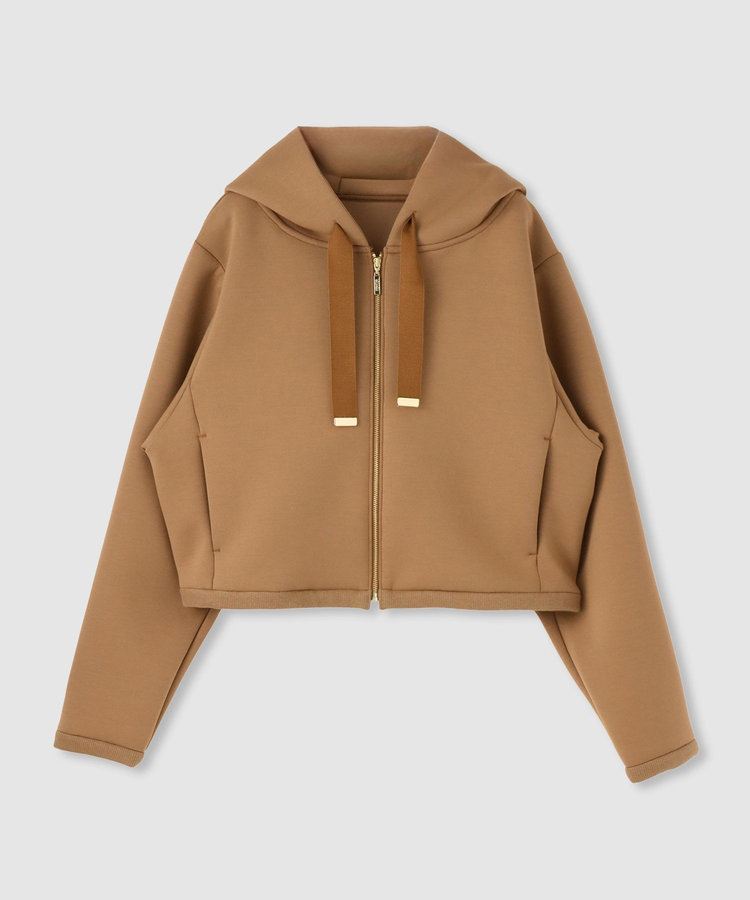 LOULOU WILLOUGHBY ◇【LOULOU WILLOUGHBY】コンパクトパフフーディー キャメル (84)