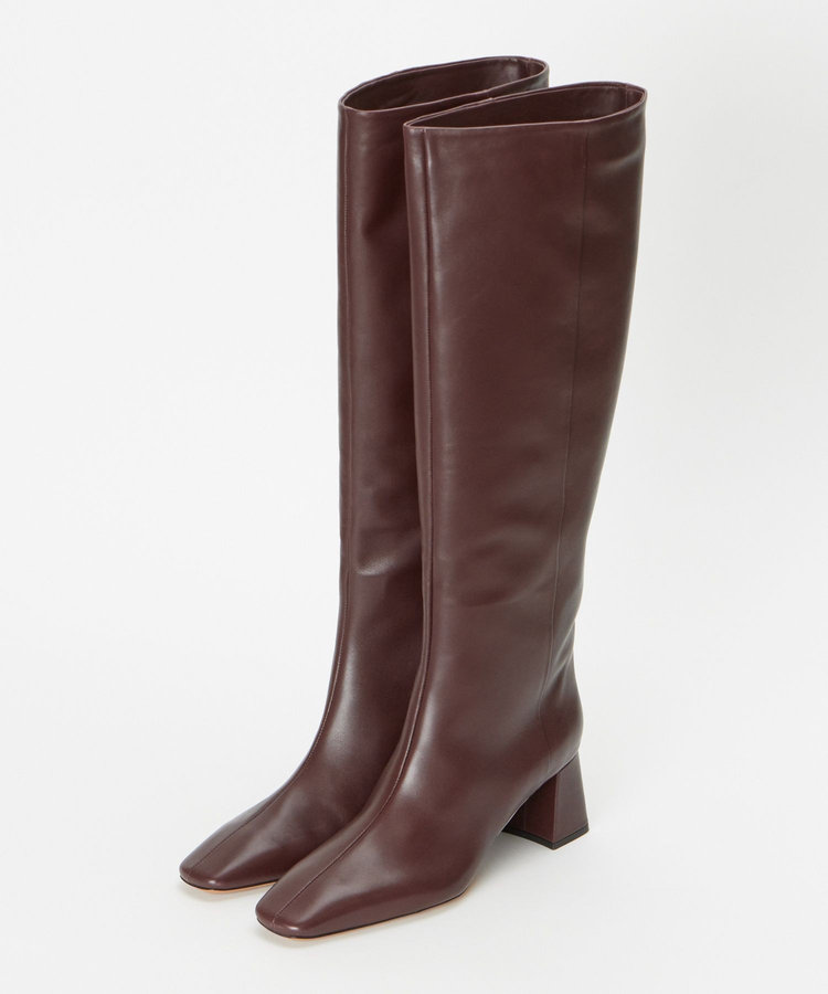 FABIO RUSCONI(ファビオルスコーニ)】 SQUARE LONG BOOTS|allureville OFFICIAL SITE /  ONLINE SHOP｜アルアバイル オフィシャル サイト