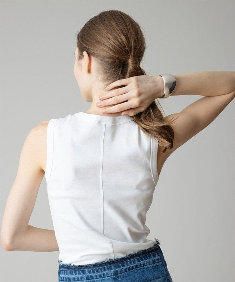 buying 【FLORE FLORE(フローレフローレ)】ESME TANK ホワイト (01)