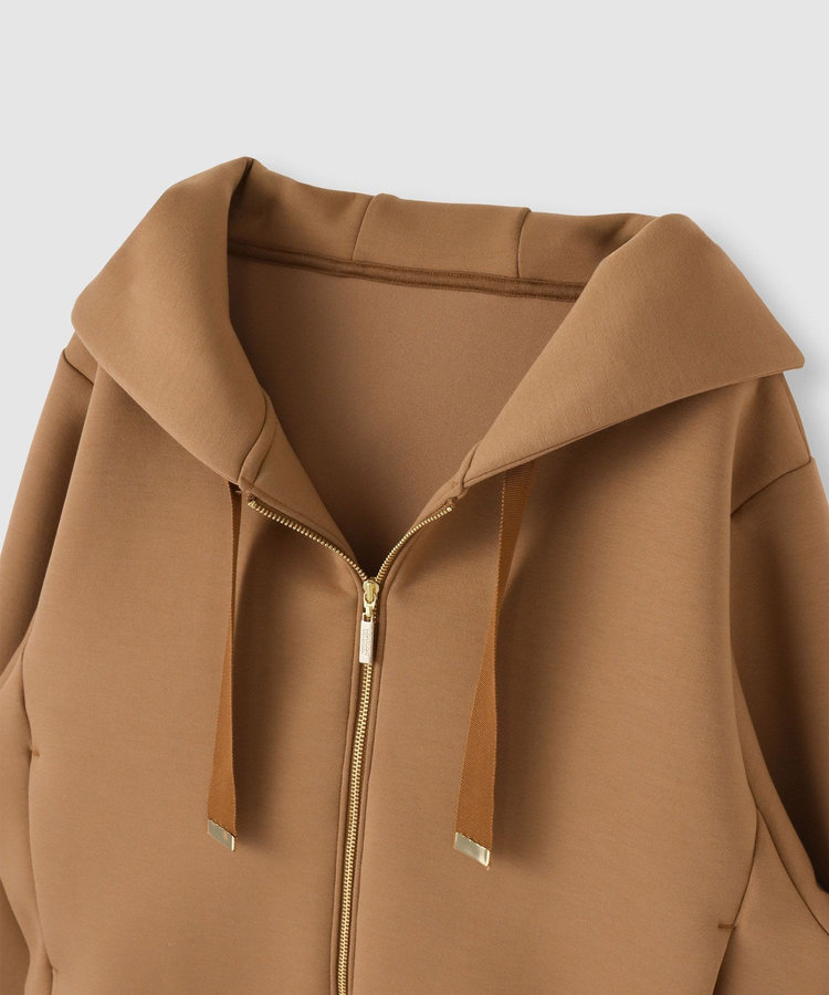 LOULOU WILLOUGHBY ◇【LOULOU WILLOUGHBY】コンパクトパフフーディー キャメル (84)