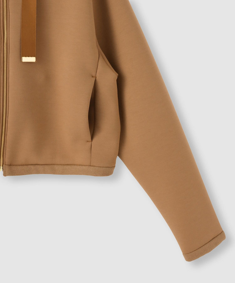 LOULOU WILLOUGHBY ◇【LOULOU WILLOUGHBY】コンパクトパフフーディー キャメル (84)