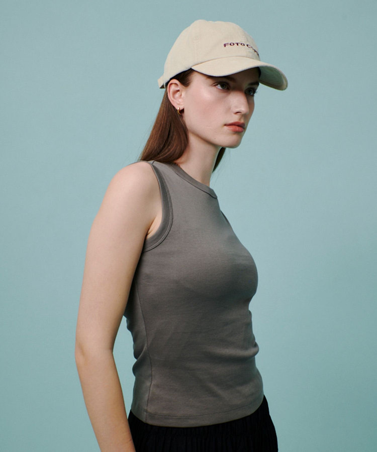 buying 【FLORE FLORE(フローレフローレ)】ESME TANK グレージュ (15)