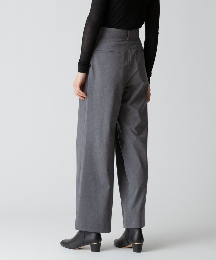 allureville 【セットアップ対応可能】トロピカルアシメタックパンツ グレー (92)