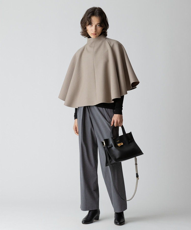 allureville 【セットアップ対応可能】トロピカルアシメタックパンツ グレー (92)