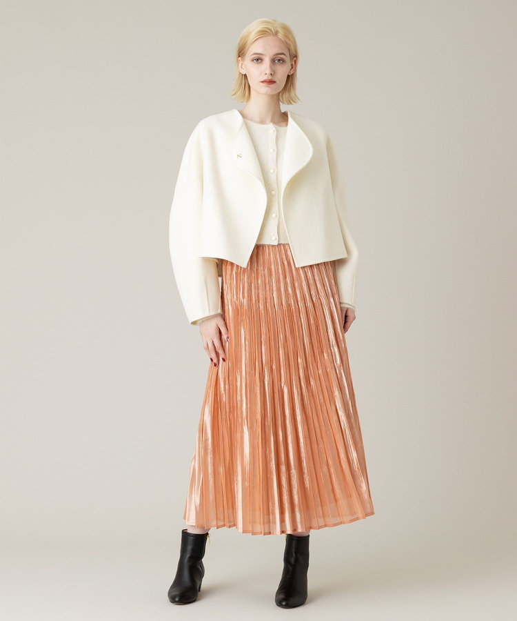 LOULOU WILLOUGHBY 【LOULOU WILLOUGHBY】シャルムビーバーリバージャケット オフホワイト (02)