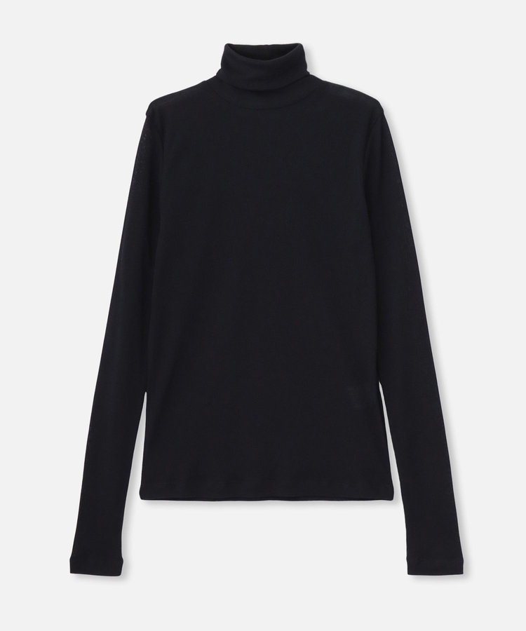 allureville ◇シアーテレコプルオーバー ブラック (95)