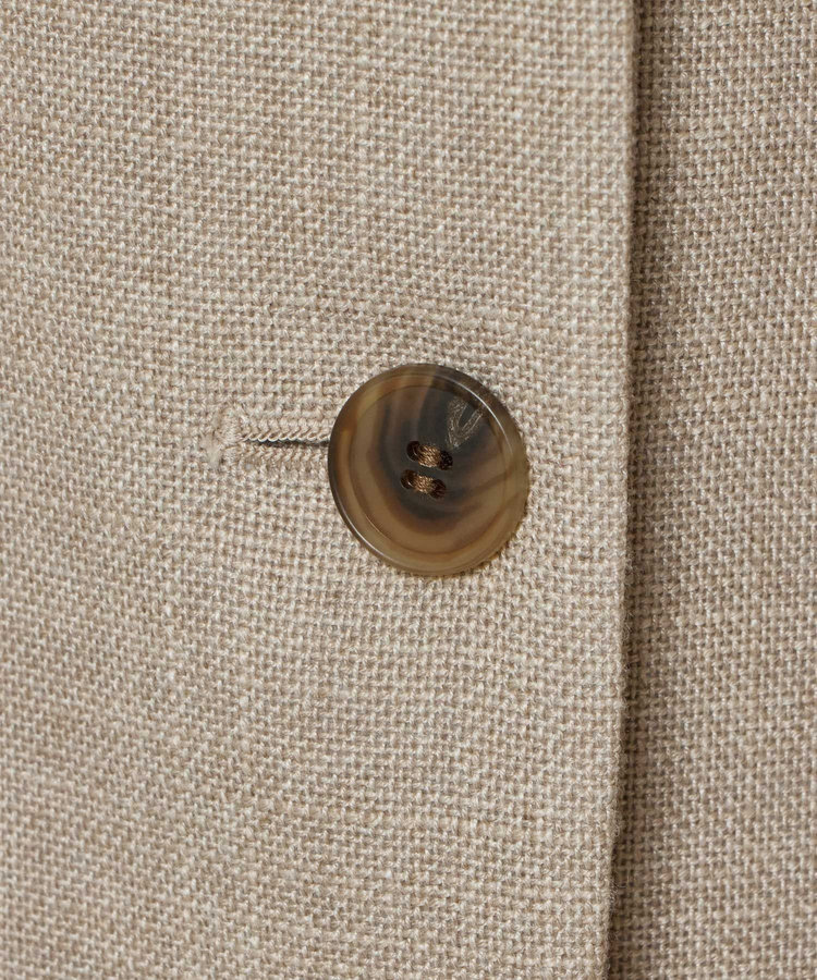 allureville リネンライクテーラードジャケット ベージュ (11)