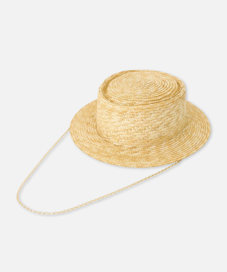 allureville CHAIN HAT ベージュ系 (19)