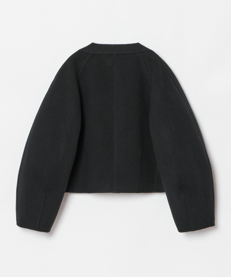 LOULOU WILLOUGHBY 【LOULOU WILLOUGHBY】シャルムビーバーリバージャケット ブラック (95)