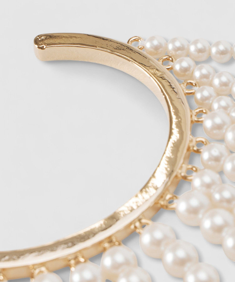 allureville WEEPING PEARLバングル ゴールド (30)