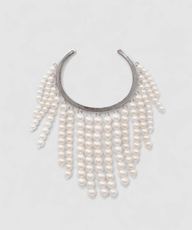 allureville WEEPING PEARLバングル シルバー (90)