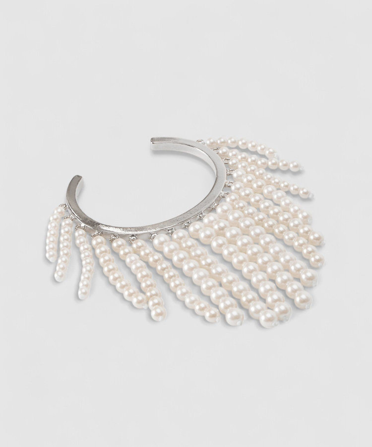 allureville WEEPING PEARLバングル シルバー (90)