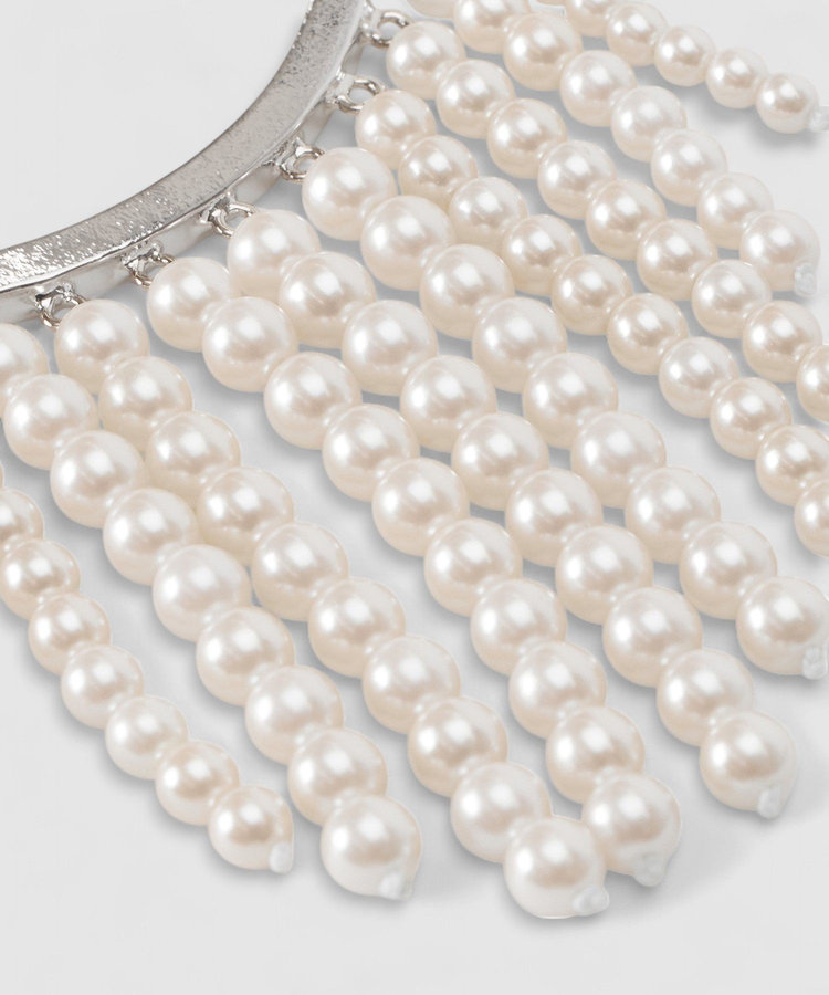 allureville WEEPING PEARLバングル シルバー (90)