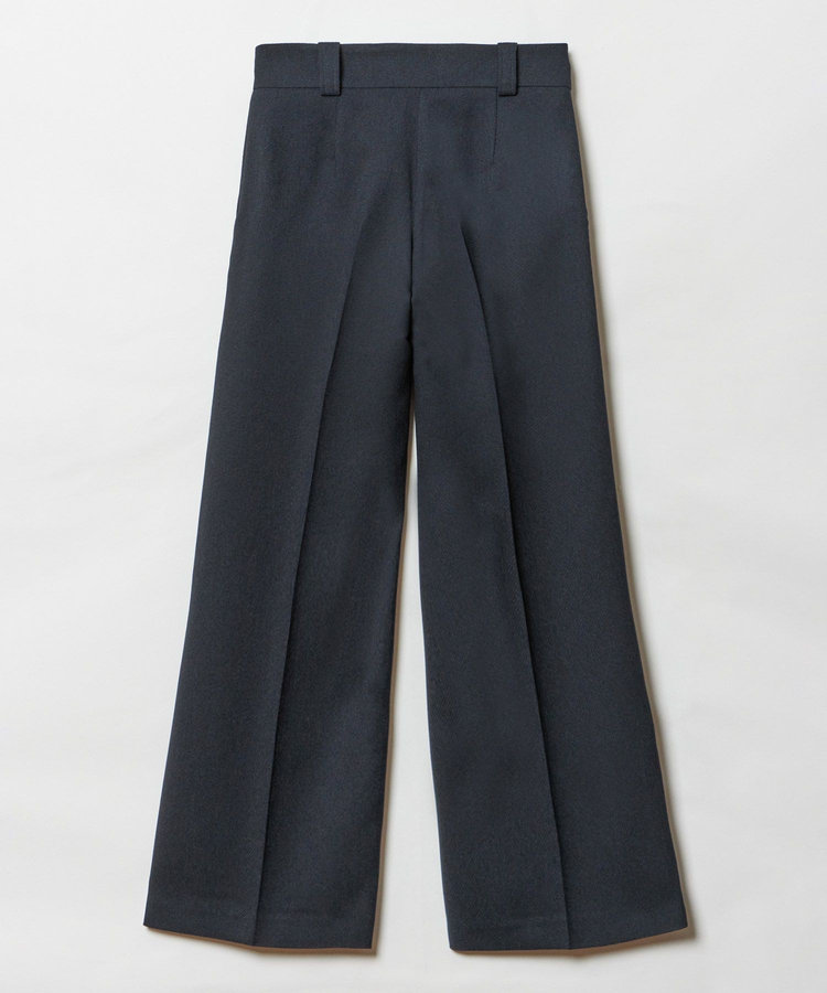 allureville 【セットアップ対応可能】麻調カルゼワイドパンツ ネイビー (65)