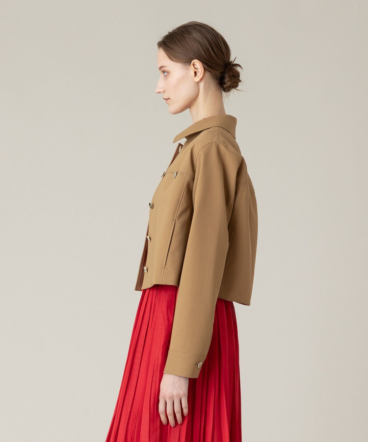 LOULOU WILLOUGHBY 【LOULOU WILLOUGHBY】ステンカラーブルゾン キャメル (84)