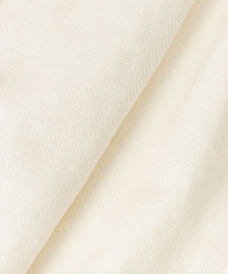 allureville 【セットアップ対応可能】リネンコンシャークスキンハーフスリーブジャケット オフホワイト (02)